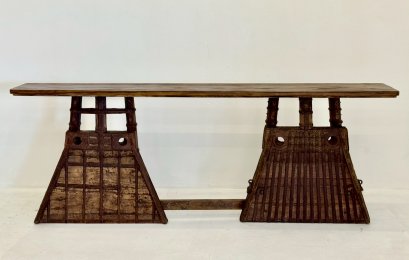 Antique Wooden Console Table