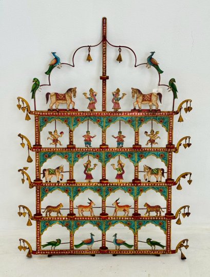 Painted Candle Stand