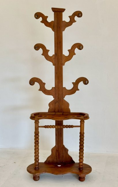 Antique Wooden Hanger Table