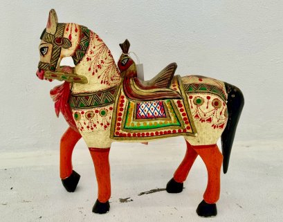 Wooden Painted Horse