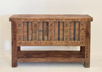 Antique Wooden Console Box