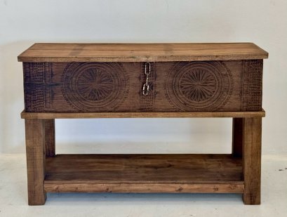 Antique Wooden Console Box