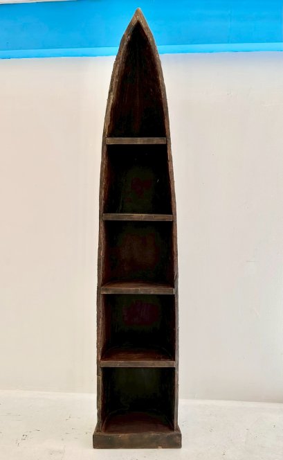 Antique Wooden Boat Rack