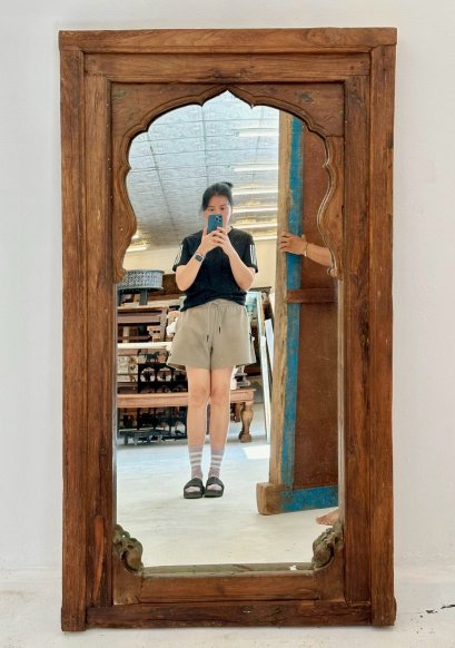 Antique Wooden Mirror