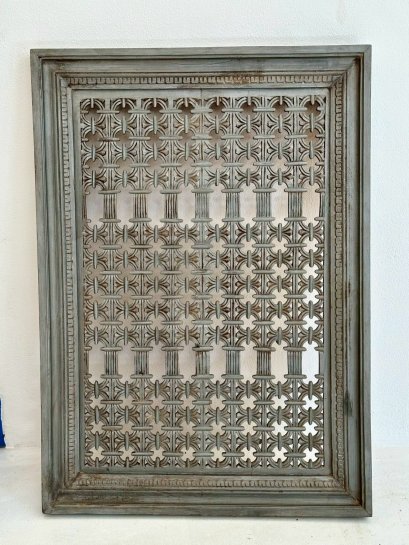 Antique Wooden Carved Panel