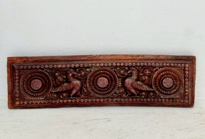 Antique Wooden Wall Panel