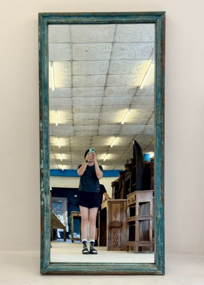 Antique Wooden Mirror