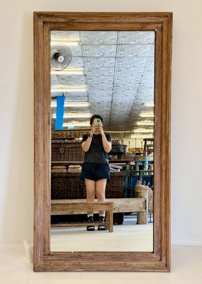 Antique Wooden Mirror