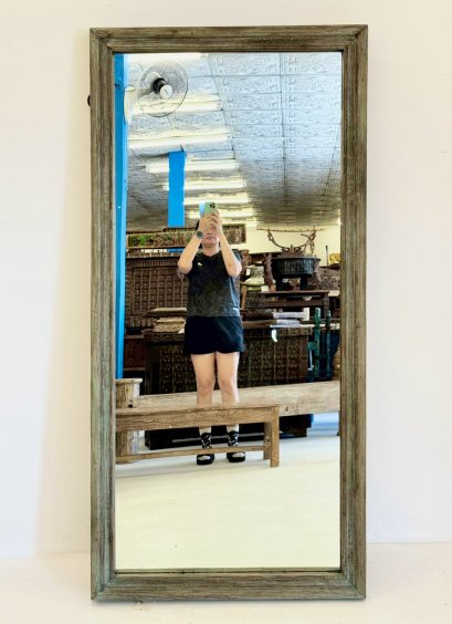 Antique Wooden Mirror