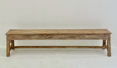 Antique Wooden Teakwood Bench