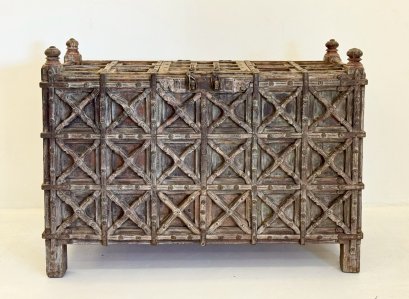 Antique Wooden Console Box