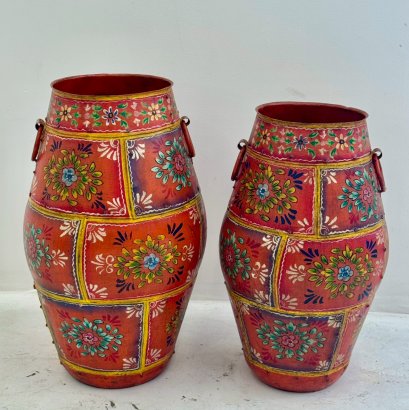 Indian Painted Pot