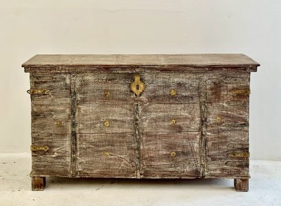 Antique Wooden Console Box