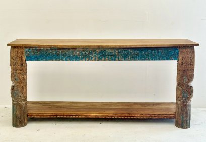 Antique Wooden Console Table