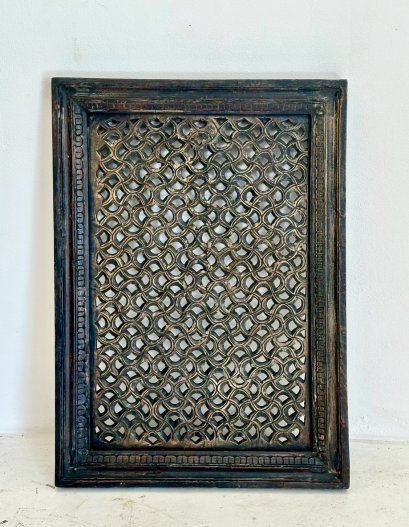 Antique Wooden Carved Panel