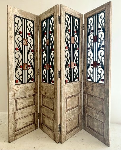 Antique Wooden Screen