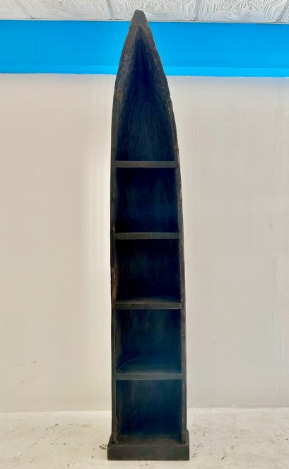 Antique Wooden Boat Rack