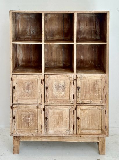Antique Wooden Display Cabinet