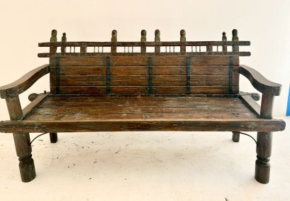 Antique Wooden Bench