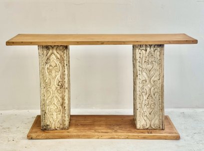 Antique Wooden Console Table