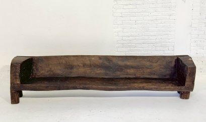 Antique Wooden Naga Bench
