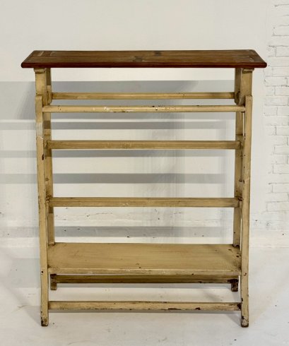 Antique Wooden Shelf Table
