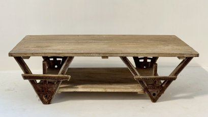 Antique Wooden Coffee Table