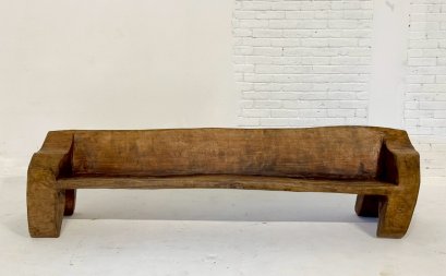 Antique Wooden Naga Bench