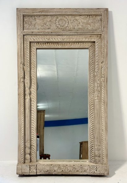 Antique Wooden Mirror