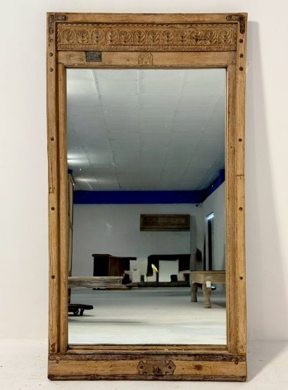 Antique Wooden Mirror
