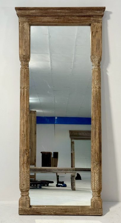 Antique Wooden Mirror