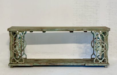 Antique Wooden Console Table