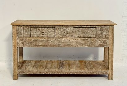 Antique Wooden Console Table