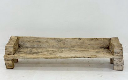 Antique Wooden Naga Bench
