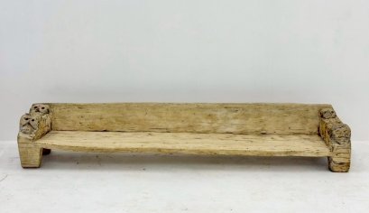 Antique Wooden Naga Bench