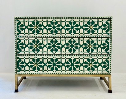 Bone Inlay Chest of Drawers