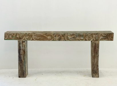 Antique Wooden Console Table