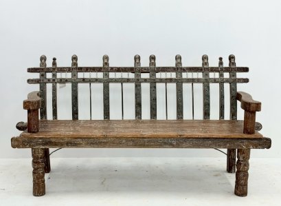 Antique Wooden Bench