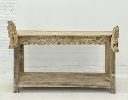 Antique Wooden Console Table