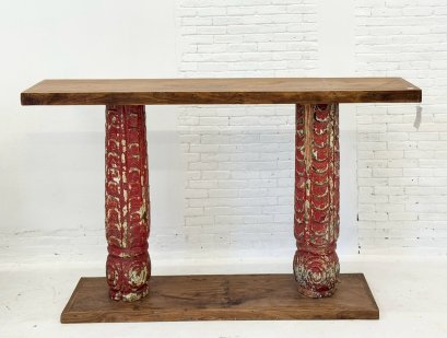 Antique Wooden Console Table
