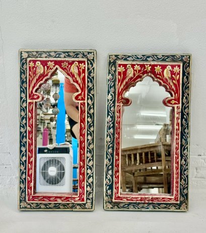 Antique Wooden Mirror