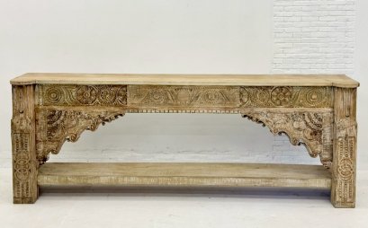 Antique Wooden Console Table