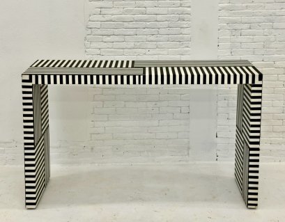 Bone Inlay Console Table