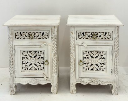 Wooden Bedside Set of 2