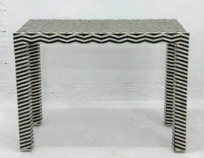 Bone Inlay Console Table
