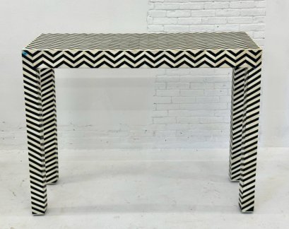 Bone Inlay Console Table