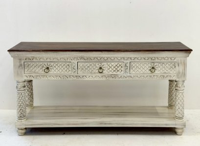 Antique Wooden Console Table