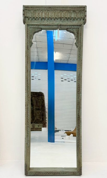 Antique Wooden Mirror
