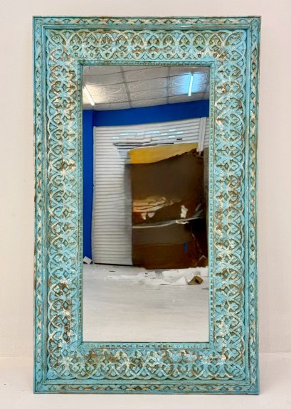 Antique Wooden Mirror