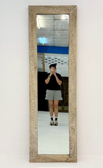 Antique Wooden Mirror
